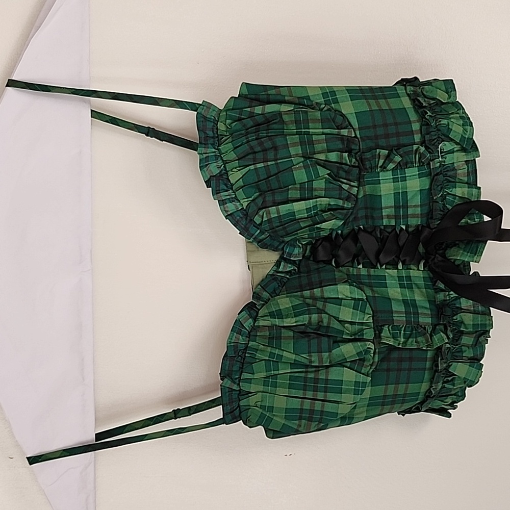 Selkie Beth Plaid Shakespeare Top - Picture 5 of 6